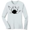 1-DAY RUSH NO MINIMUM Ladies Long Sleeve Crew Neck T-Shirt Thumbnail