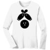 1-DAY RUSH NO MINIMUM Ladies Long Sleeve Crew Neck T-Shirt Thumbnail
