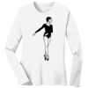 1-DAY RUSH NO MINIMUM Ladies Long Sleeve Crew Neck T-Shirt Thumbnail