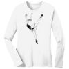 1-DAY RUSH NO MINIMUM Ladies Long Sleeve Crew Neck T-Shirt Thumbnail