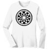 1-DAY RUSH NO MINIMUM Ladies Long Sleeve Crew Neck T-Shirt Thumbnail