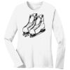 1-DAY RUSH NO MINIMUM Ladies Long Sleeve Crew Neck T-Shirt Thumbnail