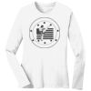 1-DAY RUSH NO MINIMUM Ladies Long Sleeve Crew Neck T-Shirt Thumbnail