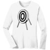 1-DAY RUSH NO MINIMUM Ladies Long Sleeve Crew Neck T-Shirt Thumbnail