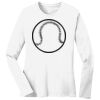 1-DAY RUSH NO MINIMUM Ladies Long Sleeve Crew Neck T-Shirt Thumbnail