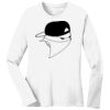 1-DAY RUSH NO MINIMUM Ladies Long Sleeve Crew Neck T-Shirt Thumbnail