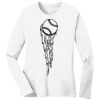 1-DAY RUSH NO MINIMUM Ladies Long Sleeve Crew Neck T-Shirt Thumbnail