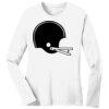 1-DAY RUSH NO MINIMUM Ladies Long Sleeve Crew Neck T-Shirt Thumbnail