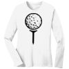 1-DAY RUSH NO MINIMUM Ladies Long Sleeve Crew Neck T-Shirt Thumbnail