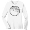 1-DAY RUSH NO MINIMUM Ladies Long Sleeve Crew Neck T-Shirt Thumbnail