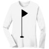 1-DAY RUSH NO MINIMUM Ladies Long Sleeve Crew Neck T-Shirt Thumbnail