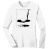 1-DAY RUSH NO MINIMUM Ladies Long Sleeve Crew Neck T-Shirt Thumbnail