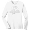 1-DAY RUSH NO MINIMUM Ladies Long Sleeve Crew Neck T-Shirt Thumbnail