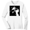 1-DAY RUSH NO MINIMUM Ladies Long Sleeve Crew Neck T-Shirt Thumbnail