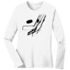 1-DAY RUSH NO MINIMUM Ladies Long Sleeve Crew Neck T-Shirt Thumbnail