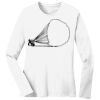 1-DAY RUSH NO MINIMUM Ladies Long Sleeve Crew Neck T-Shirt Thumbnail