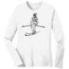 1-DAY RUSH NO MINIMUM Ladies Long Sleeve Crew Neck T-Shirt Thumbnail