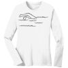 1-DAY RUSH NO MINIMUM Ladies Long Sleeve Crew Neck T-Shirt Thumbnail