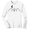 1-DAY RUSH NO MINIMUM Ladies Long Sleeve Crew Neck T-Shirt Thumbnail