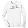 1-DAY RUSH NO MINIMUM Ladies Long Sleeve Crew Neck T-Shirt Thumbnail