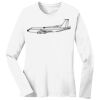 1-DAY RUSH NO MINIMUM Ladies Long Sleeve Crew Neck T-Shirt Thumbnail