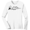 1-DAY RUSH NO MINIMUM Ladies Long Sleeve Crew Neck T-Shirt Thumbnail