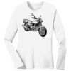 1-DAY RUSH NO MINIMUM Ladies Long Sleeve Crew Neck T-Shirt Thumbnail