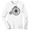 1-DAY RUSH NO MINIMUM Ladies Long Sleeve Crew Neck T-Shirt Thumbnail