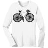 1-DAY RUSH NO MINIMUM Ladies Long Sleeve Crew Neck T-Shirt Thumbnail