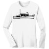 1-DAY RUSH NO MINIMUM Ladies Long Sleeve Crew Neck T-Shirt Thumbnail