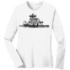1-DAY RUSH NO MINIMUM Ladies Long Sleeve Crew Neck T-Shirt Thumbnail