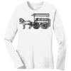 1-DAY RUSH NO MINIMUM Ladies Long Sleeve Crew Neck T-Shirt Thumbnail