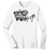 1-DAY RUSH NO MINIMUM Ladies Long Sleeve Crew Neck T-Shirt Thumbnail