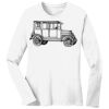 1-DAY RUSH NO MINIMUM Ladies Long Sleeve Crew Neck T-Shirt Thumbnail