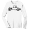 1-DAY RUSH NO MINIMUM Ladies Long Sleeve Crew Neck T-Shirt Thumbnail