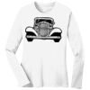 1-DAY RUSH NO MINIMUM Ladies Long Sleeve Crew Neck T-Shirt Thumbnail