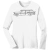 1-DAY RUSH NO MINIMUM Ladies Long Sleeve Crew Neck T-Shirt Thumbnail