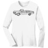 1-DAY RUSH NO MINIMUM Ladies Long Sleeve Crew Neck T-Shirt Thumbnail