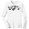 1-DAY RUSH NO MINIMUM Ladies Long Sleeve Crew Neck T-Shirt Thumbnail