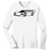 1-DAY RUSH NO MINIMUM Ladies Long Sleeve Crew Neck T-Shirt Thumbnail