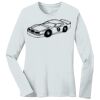 1-DAY RUSH NO MINIMUM Ladies Long Sleeve Crew Neck T-Shirt Thumbnail