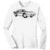 1-DAY RUSH NO MINIMUM Ladies Long Sleeve Crew Neck T-Shirt Thumbnail