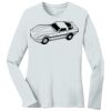 1-DAY RUSH NO MINIMUM Ladies Long Sleeve Crew Neck T-Shirt Thumbnail