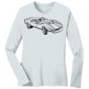 1-DAY RUSH NO MINIMUM Ladies Long Sleeve Crew Neck T-Shirt Thumbnail