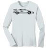 1-DAY RUSH NO MINIMUM Ladies Long Sleeve Crew Neck T-Shirt Thumbnail