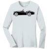 1-DAY RUSH NO MINIMUM Ladies Long Sleeve Crew Neck T-Shirt Thumbnail