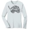 1-DAY RUSH NO MINIMUM Ladies Long Sleeve Crew Neck T-Shirt Thumbnail