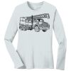 1-DAY RUSH NO MINIMUM Ladies Long Sleeve Crew Neck T-Shirt Thumbnail