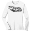 1-DAY RUSH NO MINIMUM Ladies Long Sleeve Crew Neck T-Shirt Thumbnail