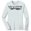 1-DAY RUSH NO MINIMUM Ladies Long Sleeve Crew Neck T-Shirt Thumbnail